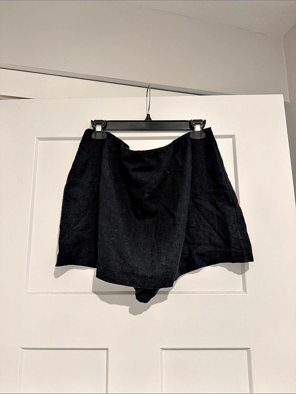 Abercrombie & Fitch The A&F Scarlett Mini Skort Black Large